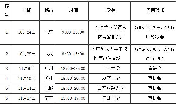 廣西安排